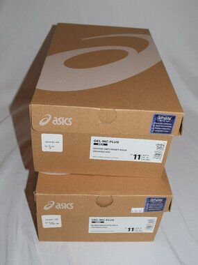 LOT ASICS Empty Shoe Boxes Men's Size 11 Replacement Storage BOXES ONLY GEL MC